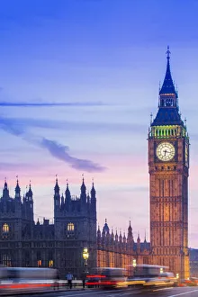 Big Ben (Queen Elizabeth Tower), the Palace of Westminster (Houses of Parliament)
