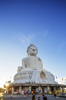 South East Asian Prints: Big Buddha statue, Phuket, Thailand, Southeast Asia, Asia