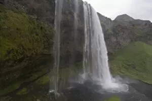 Big waterfall of Seljandsfoss, Iceland, Polar Regions