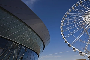 Ferris Wheels Prints: The Big Wheel outside the Echo Arena and Convention Centre, Liverpool, Merseyside