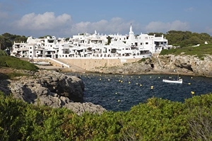Menorca Prints: Binibequer Vell, Menorca, Balearic Islands, Spain, Mediterranean, Europe