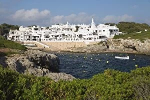 Typically Spanish Gallery: Binibequer Vell, Menorca, Balearic Islands, Spain, Mediterranean, Europe