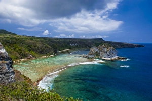 Bird Island Prints: Bird Island outlook, Saipan, Northern Marianas, Central Pacific, Pacific