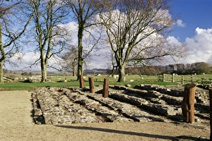 Birdoswald Fort, Roman Wall, Hadrians Wall, UNESCO World Heritage Site Birdoswald Fort, Roman Wall, Hadrians Wall, UNESCO World Heritage Site