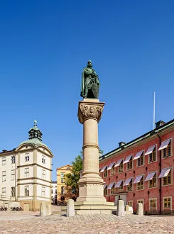 Stockholm Prints: Birger Jarls Torg, Riddarholmen Island