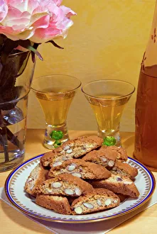 Flowers Prints: Biscotti di Prato (biscuits of Prato) (cantuccini), traditional almond biscuits