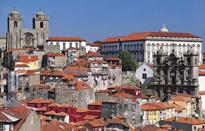 Bishops Palace and City Cathedral, Porto, Portugal