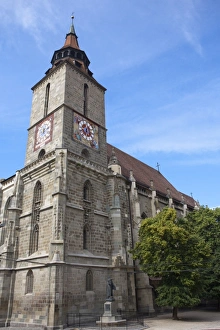 Brasov Prints: Black Church, Brasov, Transylvania, Romania, Europe