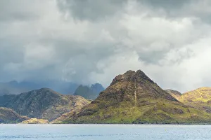 Inner Hebrides Prints: Black Cuillin Mountains as seen from the Elgol beach