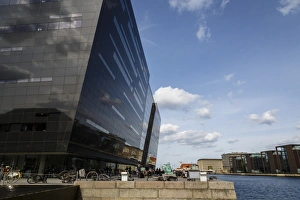 Bicycle Prints: The Black Diamond building, housing the Royal Library