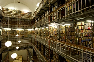 Libraries Prints: Black Diamond library, Copenhagen, Denmark, Scandinavia, Europe