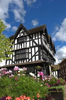 Images Dated 8th July 2008: The Black and White House, Hereford, Herefordshire, England, United Kingdom, Europe