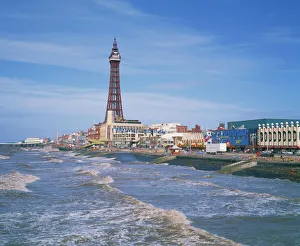 The Blackpool Tower, Blackpool, Lancashire, England, United Kingdom, Europe