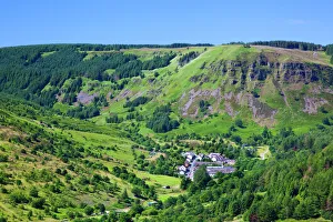 Glamorgan Prints: Blaencwm, Blaen Rhondda, Rhondda Valley, Glamorgan, Wales, United Kingdom, Europe