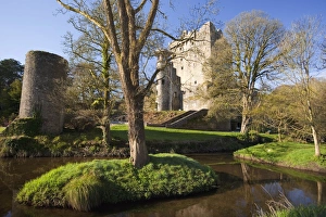Blarney Castle in springtime, County Cork, Munster, Republic of Ireland, Europe