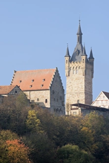 Neckartal Valley Prints: Blauer Turm Tower, Bad Wimpfen, Neckartal Valley, Baden Wurttemberg, Germany, Europe