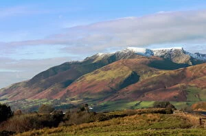 Lake District National Park Collection: Blencathra (Saddleback), Lake District National Park, Cumbria, England, United Kingdom, Europe