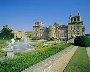 Stately Home Collection: Blenheim Palace, Oxfordshire, England