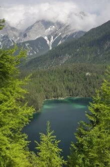 Blindsee, near Fernpass, Tyrol, Austria, Europe