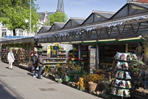 Bloemenmarkt (flower market), Amsterdam, Netherlands, Europe