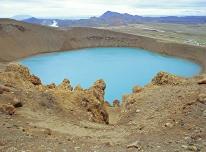 Viti Prints: The Blue Crater Lake of Viti