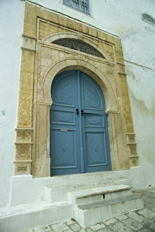 Sidi Bou Said Prints: Blue door, Sidi Bou Said