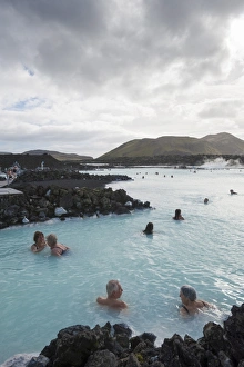 Reykjanes Prints: The Blue Lagoon, Reykjanes Peninsula, Iceland, Polar Regions