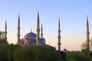 Blue Mosque Prints: Blue Mosque (Sultan Ahmet Camii), UNESCO World Heritage Site, Istanbul, Turkey, Europe