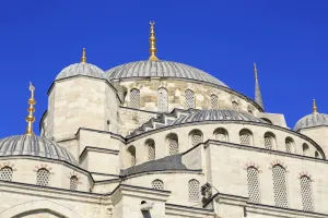 Sultanahmet Prints: Blue Mosque, UNESCO World Heritage Site, Sultanahmet District, Istanbul, Turkey, Europe