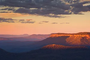 Blue Mountains Prints: The Blue Mountains, UNESCO World Heritage Site, New South Wales, Australia, Pacific