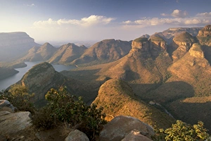Canyon Prints: Blyde River Canyon and the three rondavels, Mpumalanga, South Africa, Africa