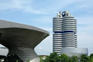 BMW Welt and Headquarters, Munich (Munchen), Bavaria, Germany, Europe
