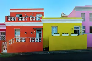 Historic Centre Prints: Bo-Kaap, Historical colorful center of Cape Malay culture, Cape Town, South Africa, Africa