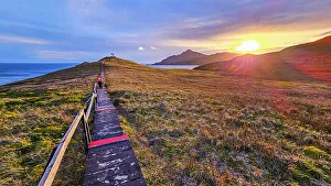 Inspiring Prints: Boardwalk at Cape Horn, southern most point in South America
