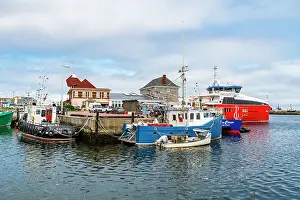 Saint Pierre And Miquelon Prints: Boat harbour of St. Pierre, Territorial Collectivity of Saint-Pierre and Miquelon