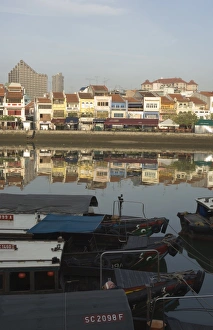 Images Dated 22nd March 2006: Boat Quay and the Singapore River