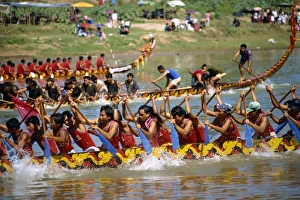 Rowing Boat Prints: Boat racing