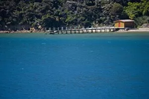 Boat shed and jetty