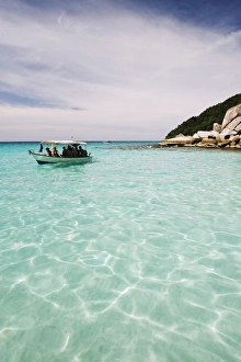 Images Dated 23rd September 2009: Boat trip in the Perhentian Islands, Terengganu State, Malaysia, Southeast Asia, Asia