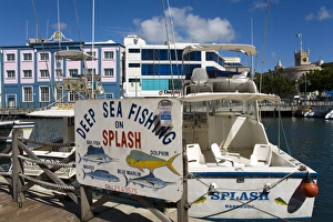 Boats at the Careenage, Bridgetown, Barbados, West Indies, Caribbean, Central America