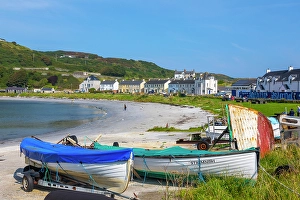 Adventures Prints: Boats at Church Bay, Rathlin Island