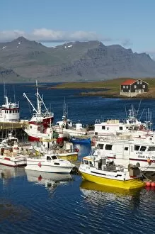 Images Dated 12th July 2009: Boats, Djupivogur, Eastfjord, Iceland, Polar Regions