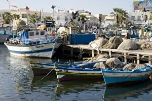 Images Dated 2nd October 2008: Boats and harbour, Mahdia, Tunisia, North Africa, Africa