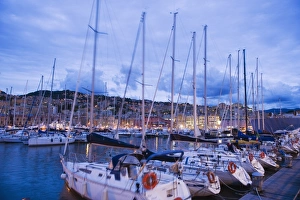 Boats in Porto Vecchio Marina, Genoa (Genova), Liguria, Italy, Europe Boats in Porto Vecchio Marina, Genoa (Genova), Liguria, Italy, Europe