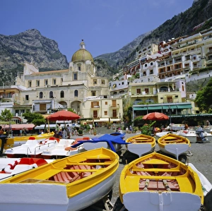 Campania Prints: Boats and waterfront