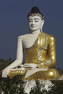 Monywa Prints: Boddhi Tataung (One thousand Bo trees)