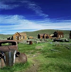 Automobile Collection: Bodie, ghost town, California, United States of America (U