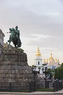 Bohdan Khmelnytsky Prints: Bohdan Khmelnytsky statue, and St