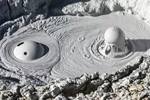Geothermal Gallery: Boiling mud pots in the Eduardo Avaroa Andean Fauna National Reserve, Potosi Department