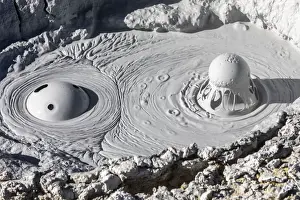 Bolivia Prints: Boiling mud pots in the Eduardo Avaroa Andean Fauna National Reserve, Potosi Department